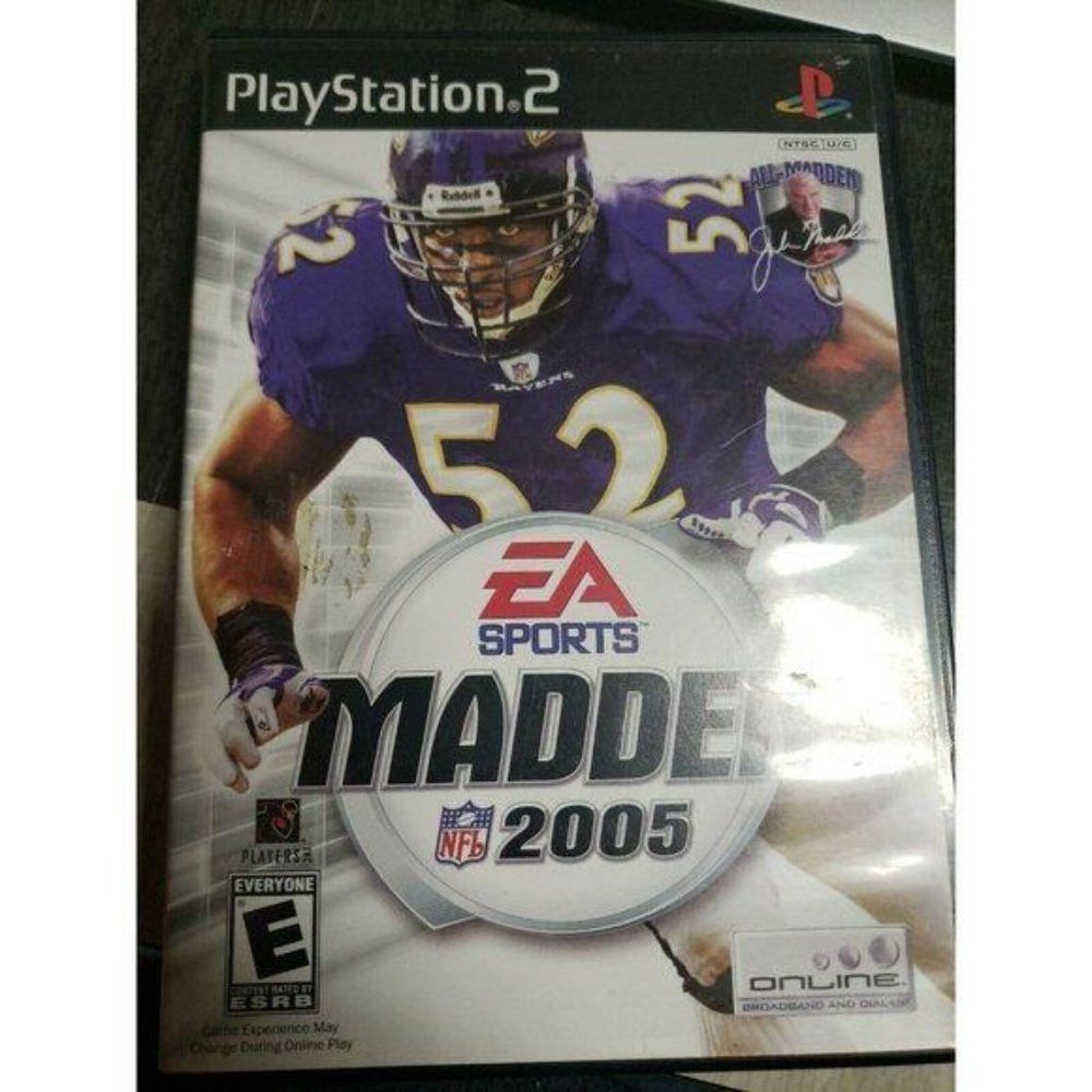 Madden NFL 2005 (Sony PlayStation 2, 2004) football ps2 game sports #135547